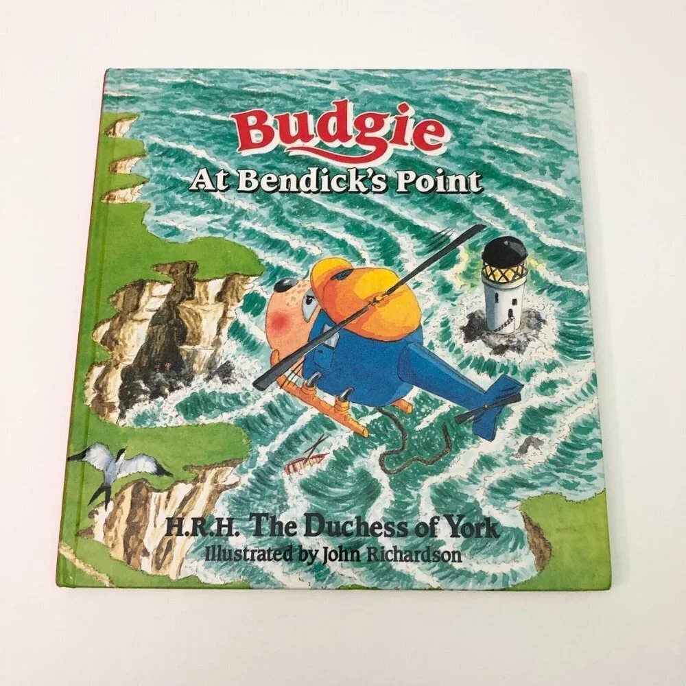 Vtg 1989 Budgie at Bendicks Point The  Duchess of York John Richardson